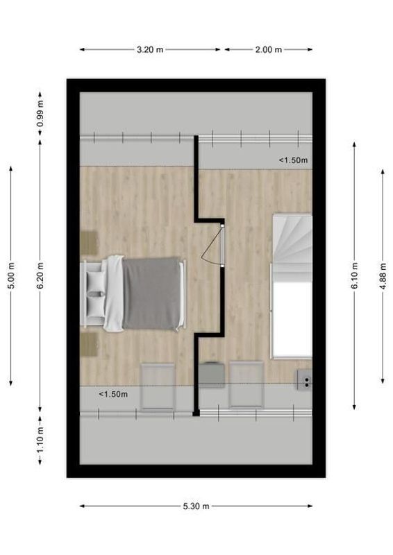 Zoelenerf 21 Floorplan Blur 3