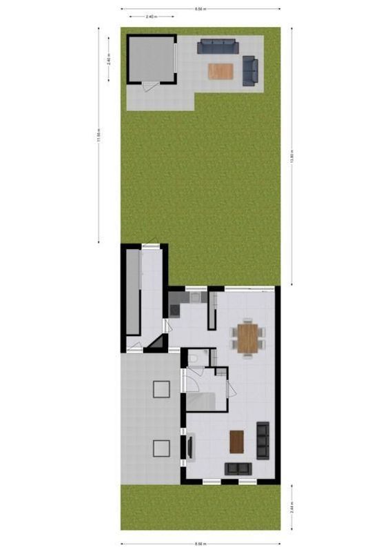Albert Schweitzerstraat 26 Floorplan Blur 2