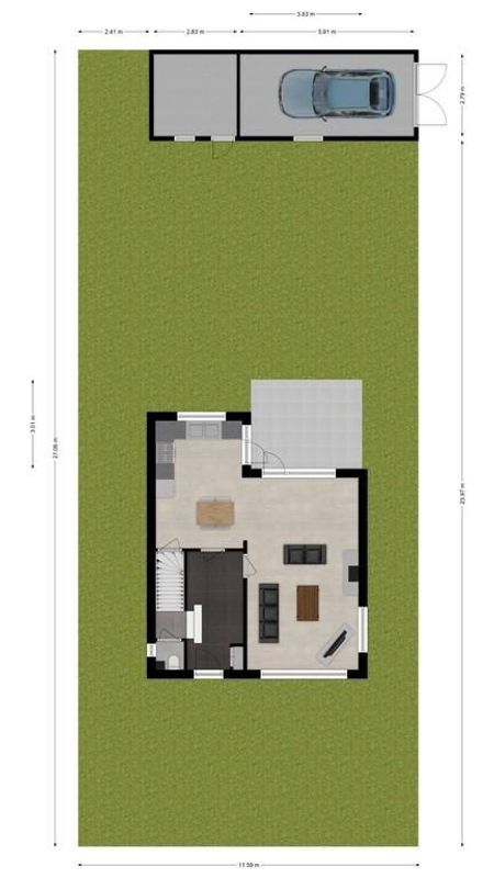 Doelenstraat 2 Floorplan Blur 2