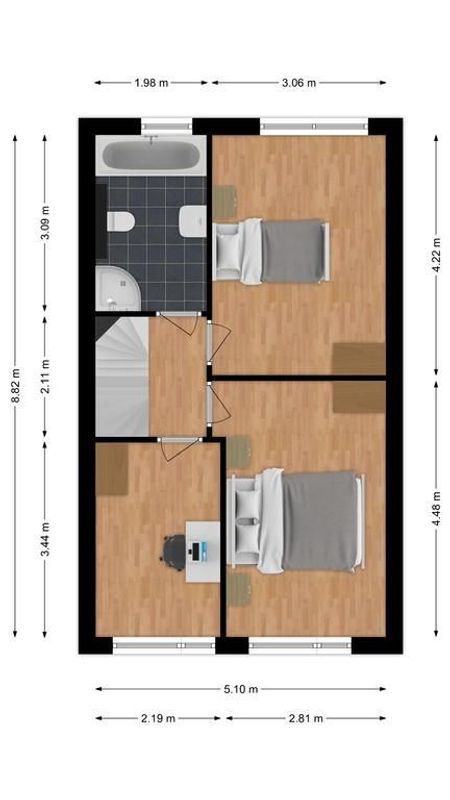 Reuverlaan 67 Floorplan Blur 1