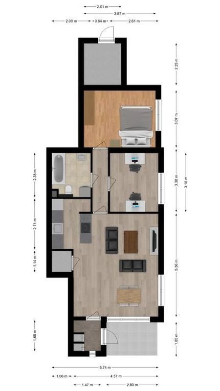 Borgharenparklaan 68 Floorplan Blur 0