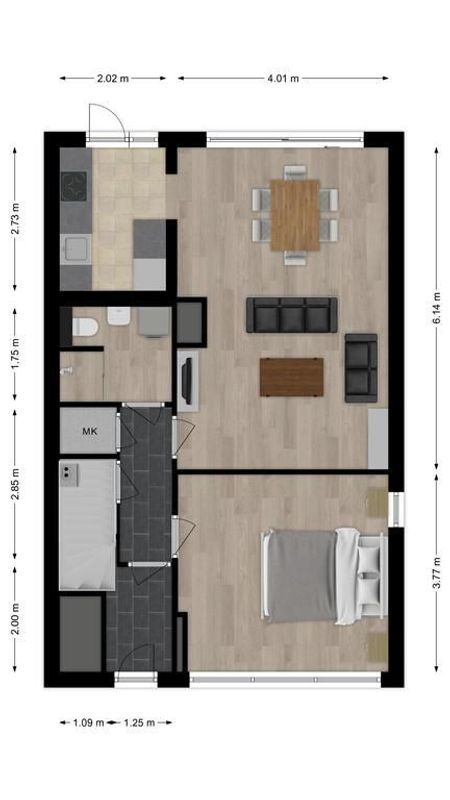 Wandelboslaan 66 Floorplan Blur 1