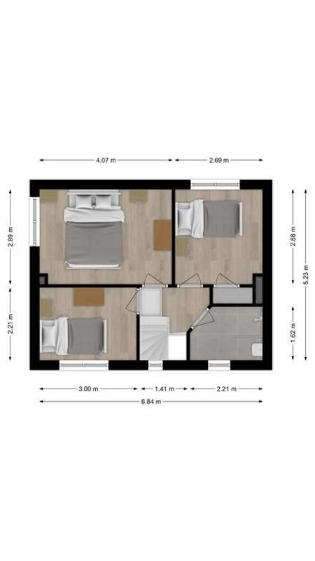 Arke Noestraat 37 Floorplan Blur 1