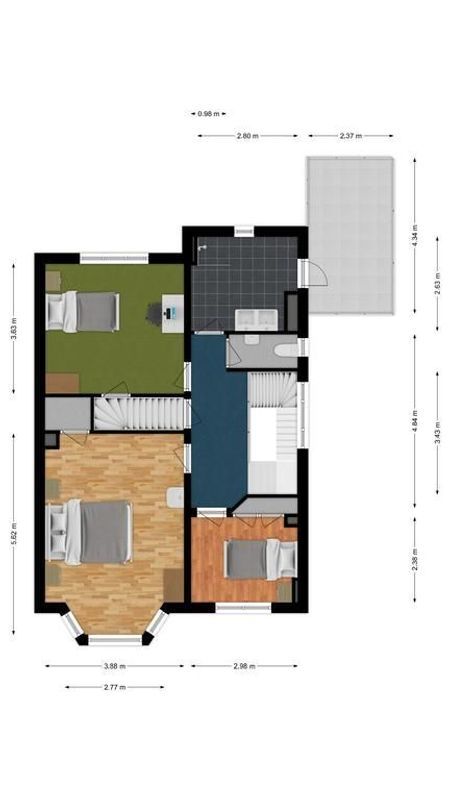 Bredaseweg 249 Floorplan Blur 1