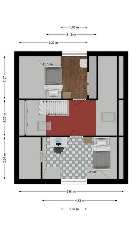 Bredaseweg 249 Floorplan Blur 4