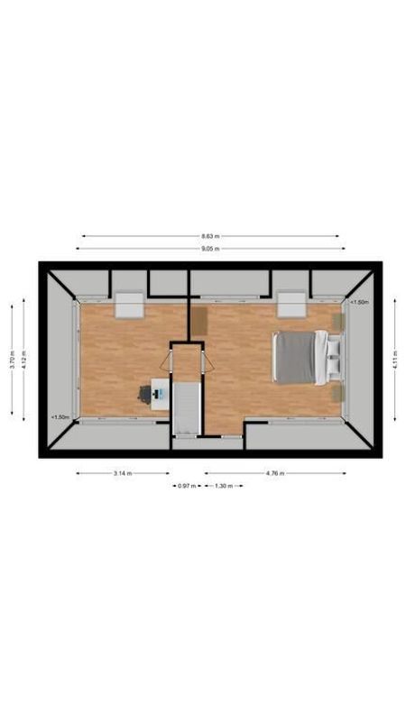 Rielsedijk 25 Floorplan Blur 2