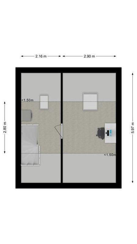 Geervlietsingel 20 Floorplan Blur 3