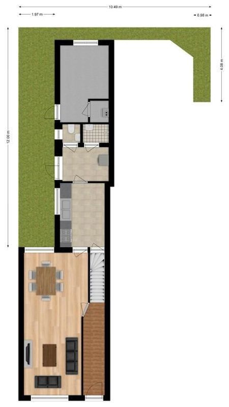 Schrassertstraat 3 Floorplan Blur 2