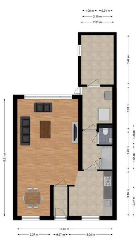 Hoogdijk 47 Floorplan Blur 0