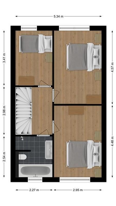 Veenendaalstraat 129 Floorplan Blur 1