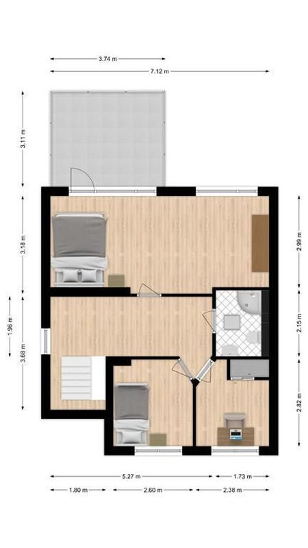 Liefkenshoek 16 Floorplan Blur 1