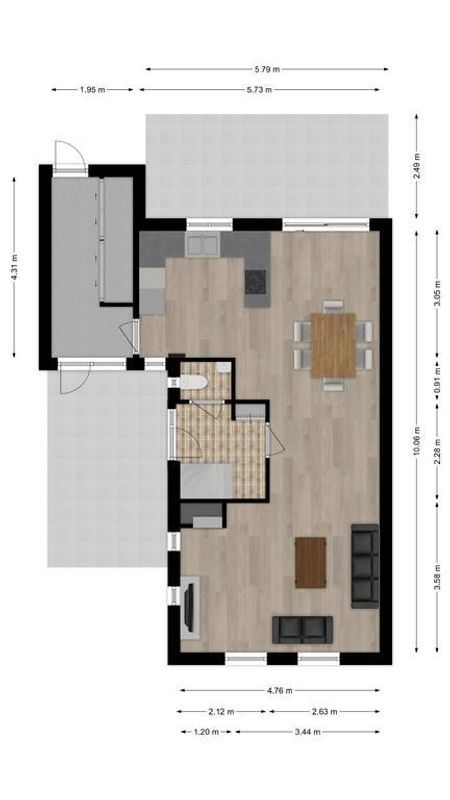 Albert Schweitzerstraat 34 Floorplan Blur 0
