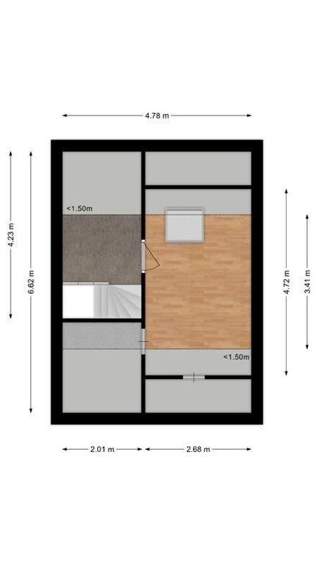Albert Schweitzerstraat 34 Floorplan Blur 3