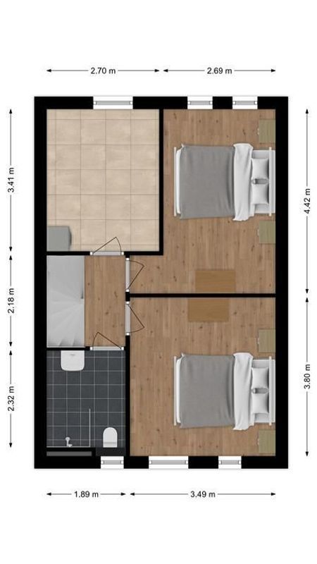 Bruinissestraat 60 Floorplan Blur 1