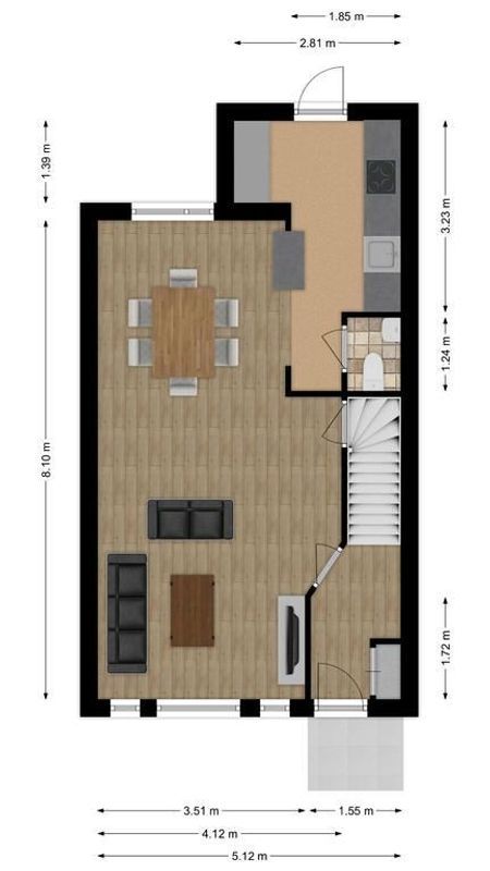 Drielstraat 13 Floorplan Blur 0