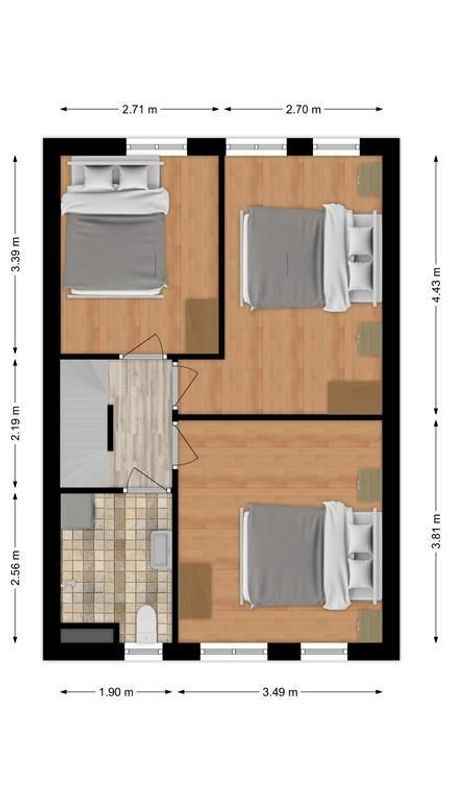 Batenburglaan 132 Floorplan Blur 1