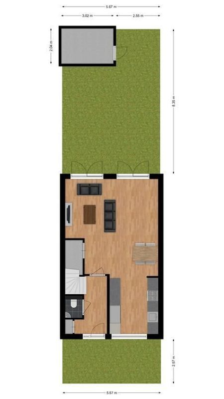 Rentmeesterhof 42 Floorplan Blur 3