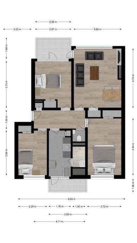 Europalaan 567 Floorplan Blur 0