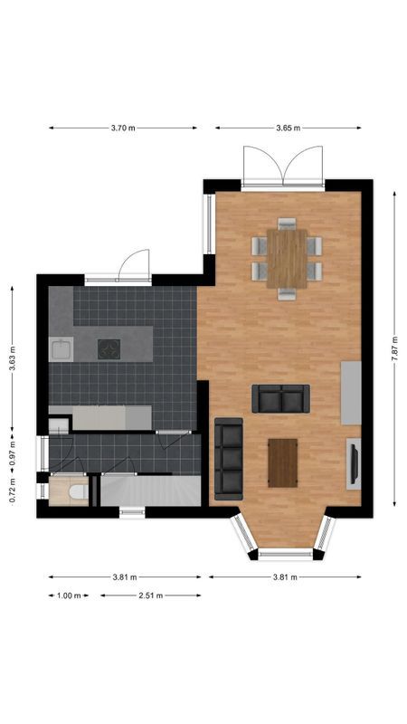 Marijkestraat 13 Floorplan Blur 0