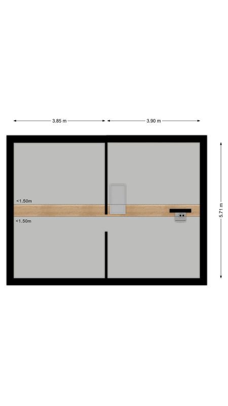 Marijkestraat 13 Floorplan Blur 3