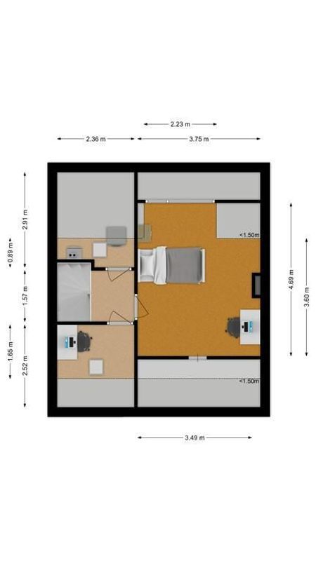 Friezenlaan 11 Floorplan Blur 3