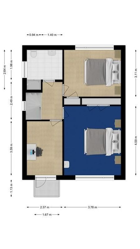 Friezenlaan 11 Floorplan Blur 1