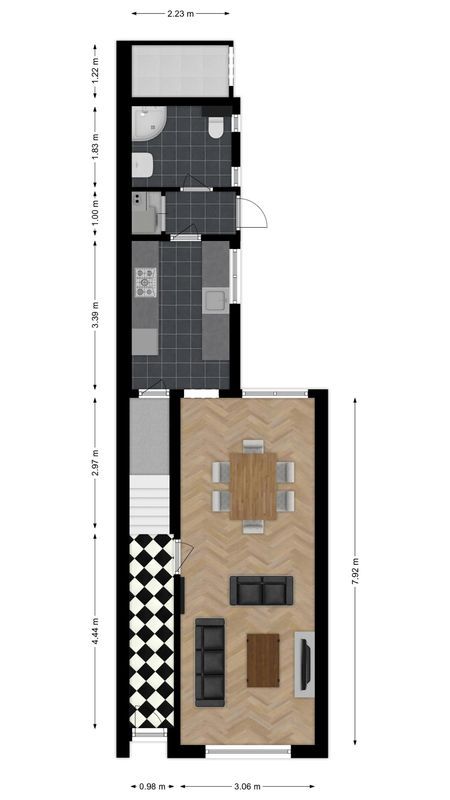Olmenstraat 43 Floorplan Blur 0
