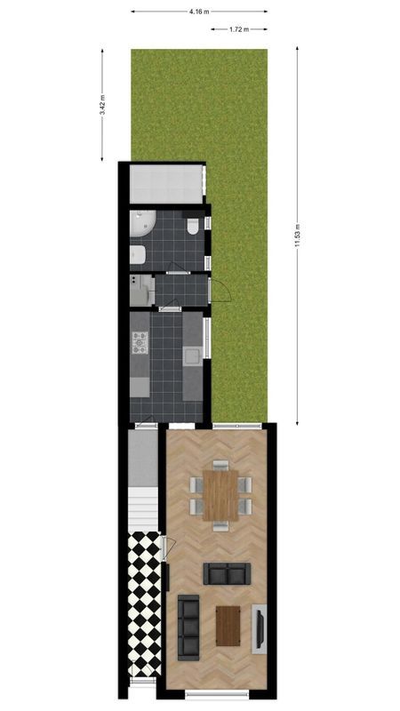 Olmenstraat 43 Floorplan Blur 2