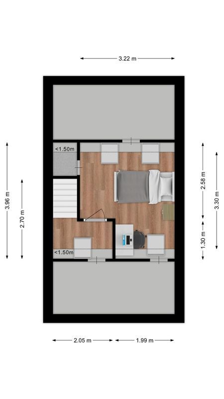 Olmenstraat 43 Floorplan Blur 3