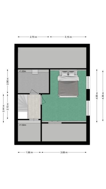 Postelse Hoeflaan 78 Floorplan Blur 3
