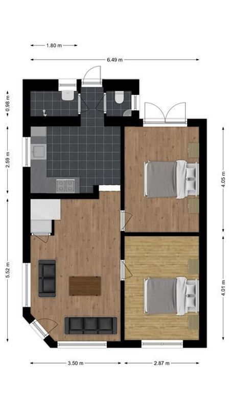 Borneostraat 32 Floorplan Blur 1