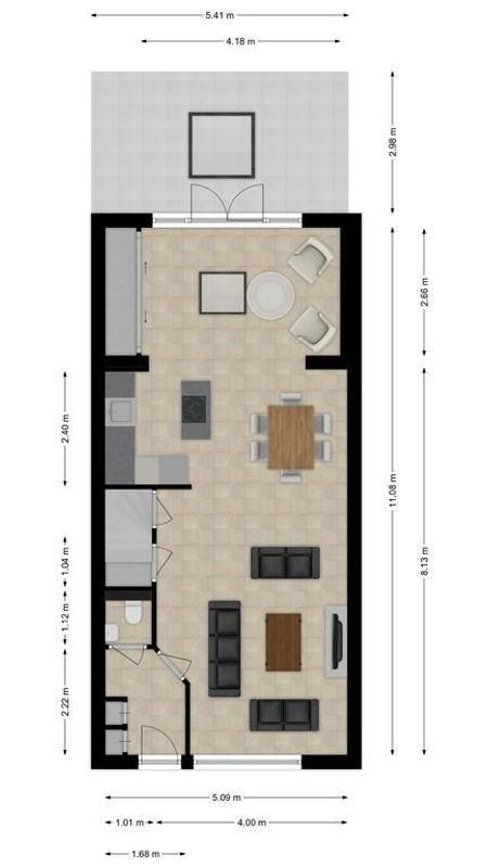Muggenbergstraat 2 Floorplan Blur 0