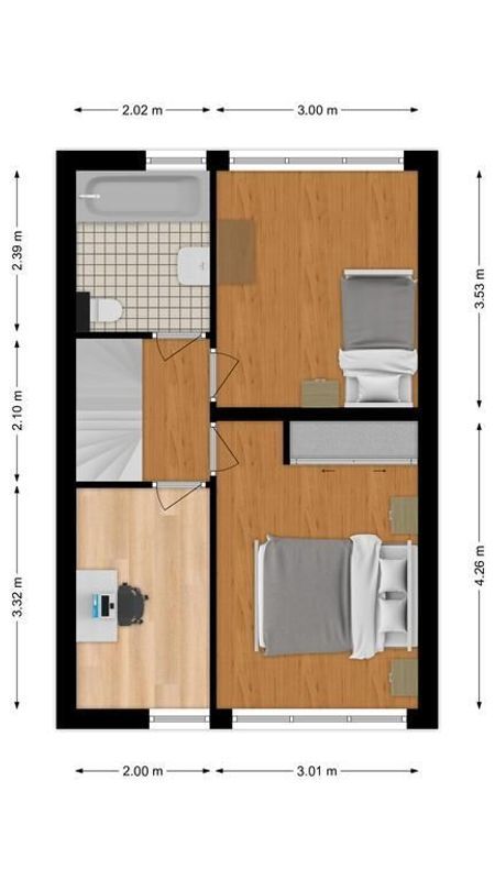 Muggenbergstraat 2 Floorplan Blur 1