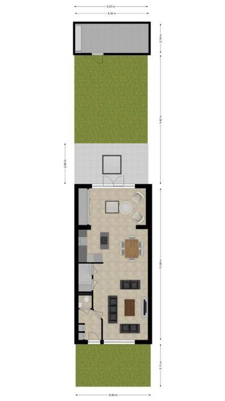 Muggenbergstraat 2 Floorplan Blur 2