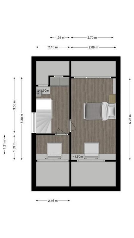 Muggenbergstraat 2 Floorplan Blur 3