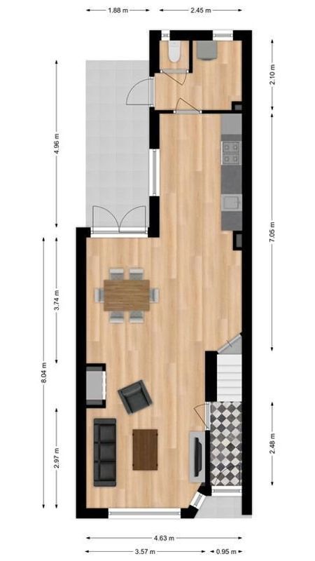 Gebroeders van Eijckstraat 10 Floorplan Blur 0