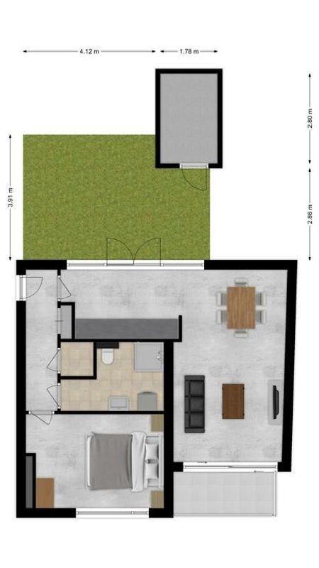 Beethovenlaan 265 - a Floorplan Blur 1