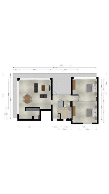 Beethovenlaan 265 - d Floorplan Blur 0