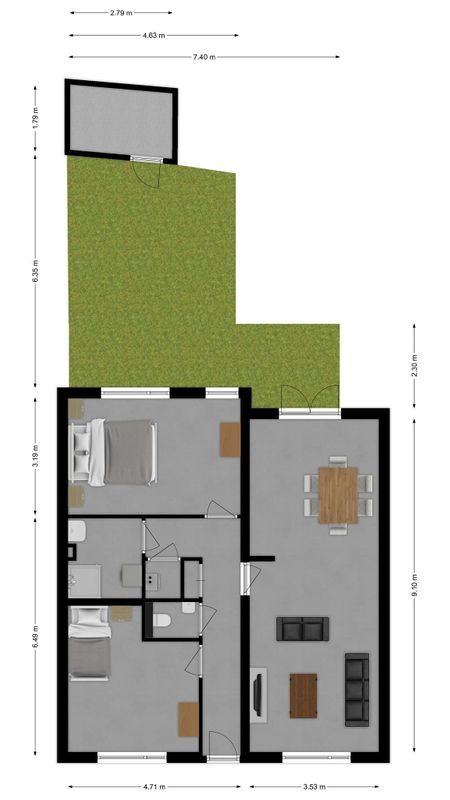 Lijnsheike 34 Floorplan Blur 0