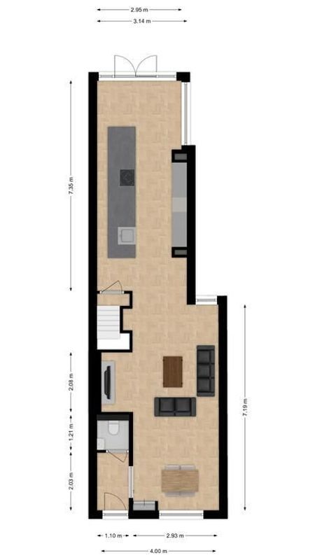 Akkerstraat 59 Floorplan Blur 0