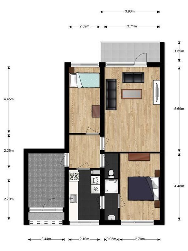 Predikherenlaan 85 Floorplan Blur 0