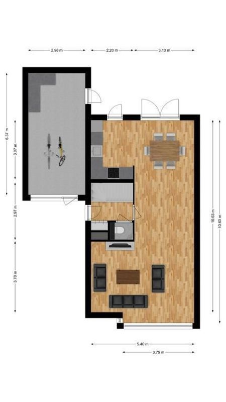 Rustenburgstraat 8 Floorplan Blur 0