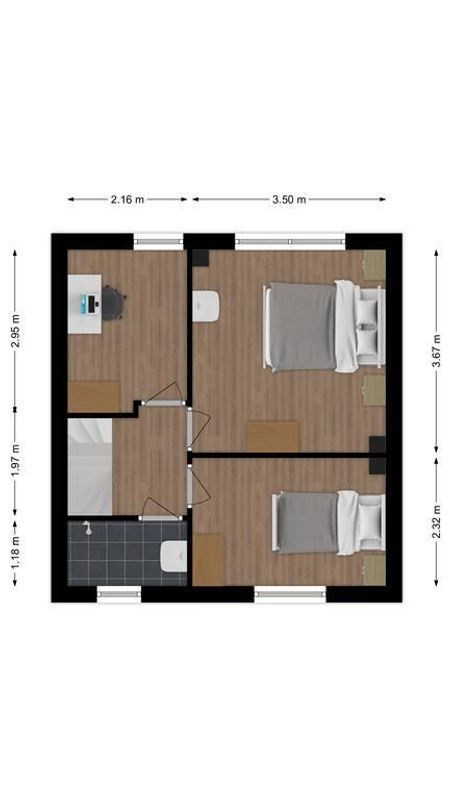 Korhoenstraat 1 Floorplan Blur 1