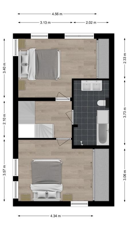 Bijsterveldenlaan 19 Floorplan Blur 1