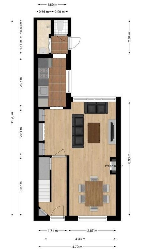 Commelinplein 3 Floorplan Blur 0