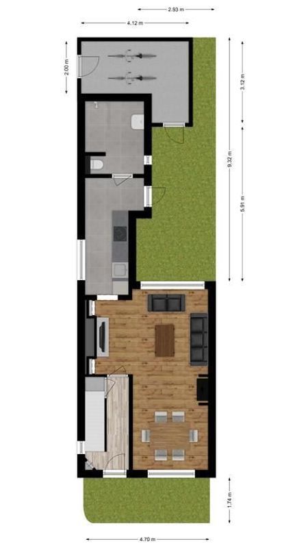 Commelinplein 1 Floorplan Blur 2