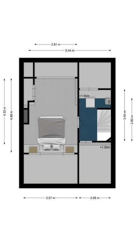 Indigolaan 23 Floorplan Blur 3