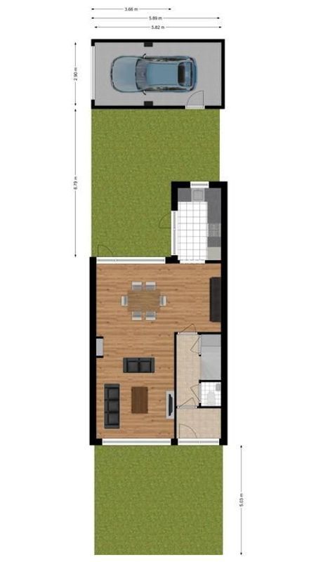 Indigolaan 23 Floorplan Blur 2