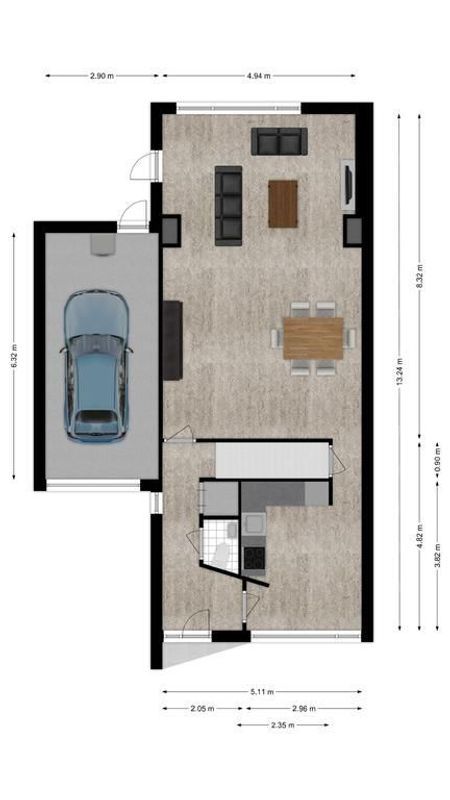 Oosterbeekstraat 64 Floorplan Blur 0