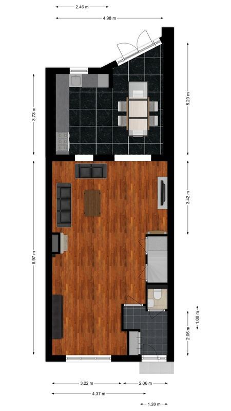 Drechterlandstraat 17 Floorplan Blur 0